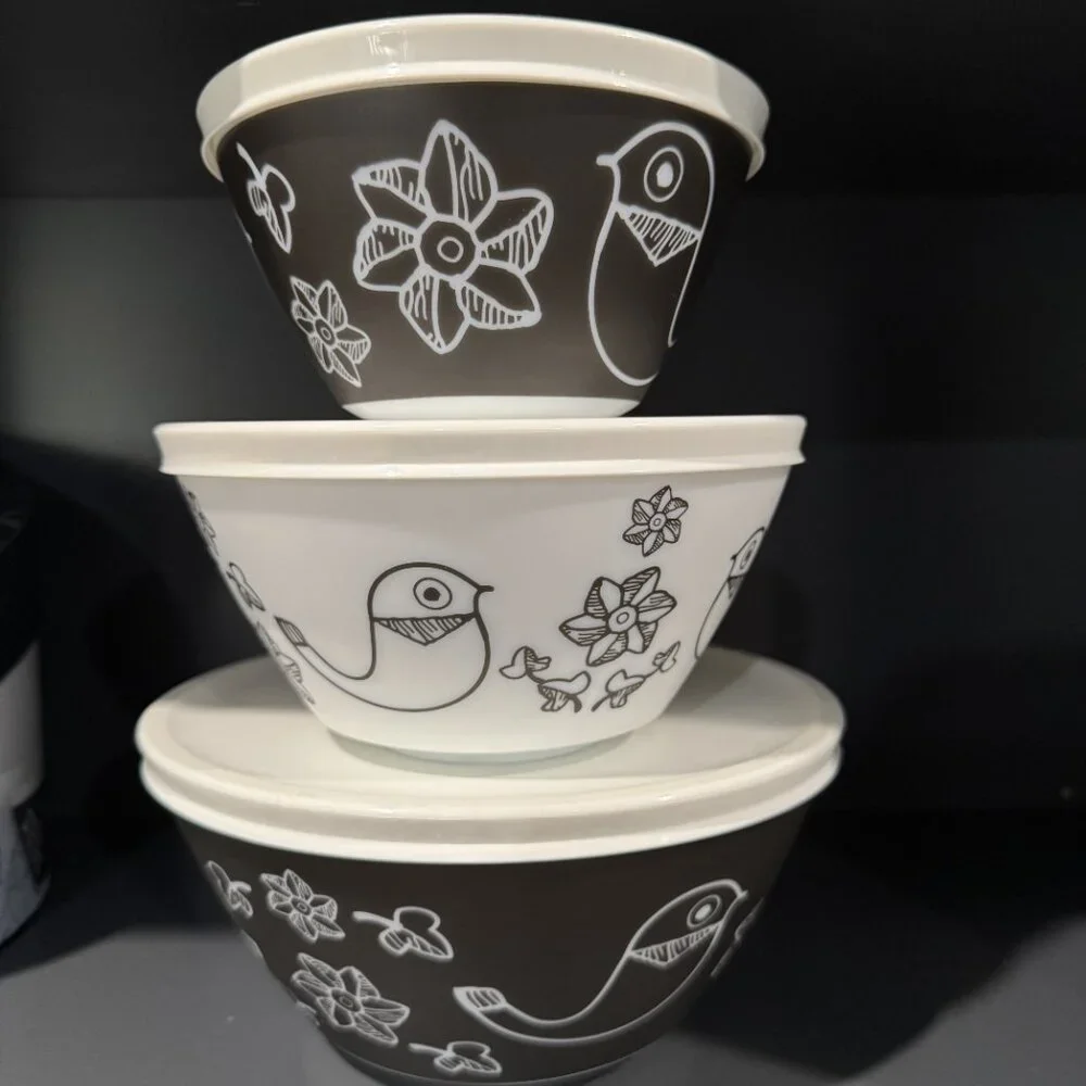 Birds of a Feather Vintage Charm Inspired by Pyrex - Picture 2 of 10